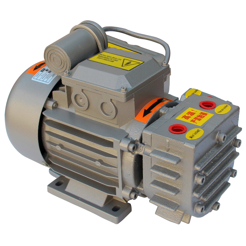V8 single-stage oil-free rotary vane vacuum pump
